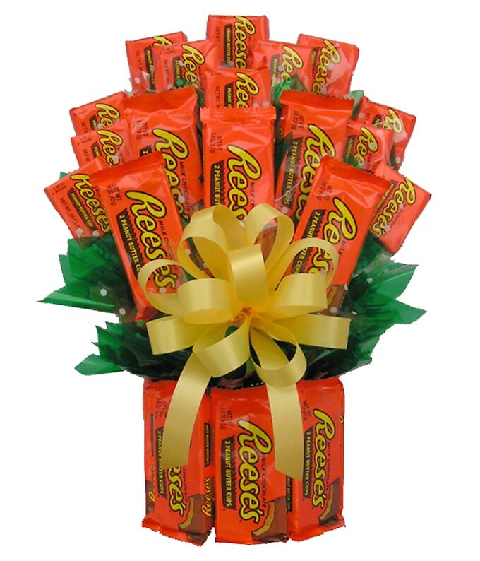 Reese&#039;s Candy Bouquet