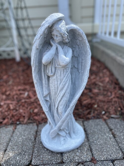 angel statue - tall