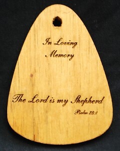 Z The Lord Is My Shepard Wind Chime Sail